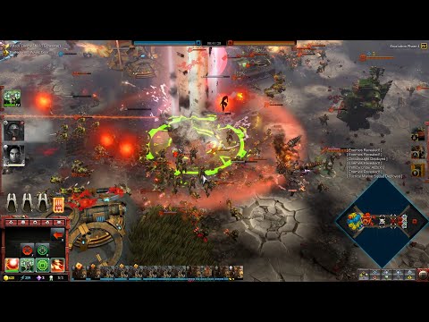 Nexus Wars 2020: Space Marines vs Orks, 3v3, Hard AI - Warhammer 40K: Dawn Of War 3 - Deathwatch Mod