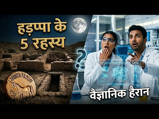 हड़प्पा के वो 5 रहस्य, जो साइंटिस्ट्स को भी हैरान कर देते हैं 😱 | Indus Valley Mysteries|@CRSANIMDOCS