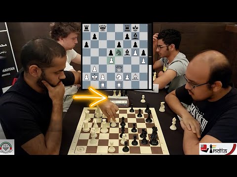As CRAZY as it Gets | Arjun Erigaisi vs Adham Fawzy | Al-Ain Spring Chess Festival Blitz
