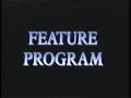 Feature Program 1998 Logo Reversed Mpg