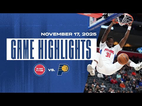 Pistons Make It 10 Straight! Highlights vs Pacers #pistons #detroitpistons #detroit #nba