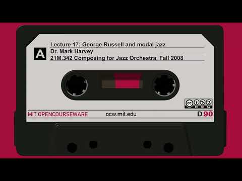 Lecture 17: George Russell and modal jazz (audio only)