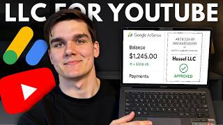How to Create an LLC for YouTube Channel & Google AdSense in 2026