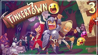 A (deadly) WINTER WONDERLAND! - Tinkertown - #3 (4 player gameplay)