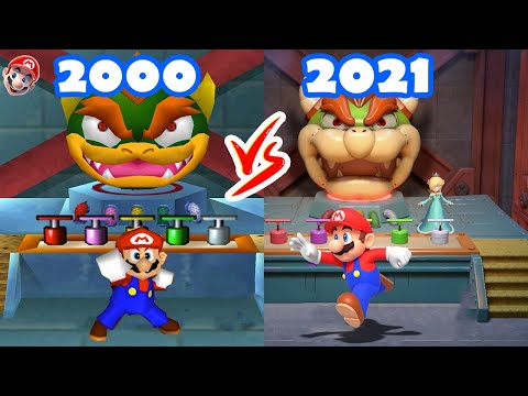 Mario Party Superstars vs Mario Party Series - Minigames Compare - Mario vs His Friends