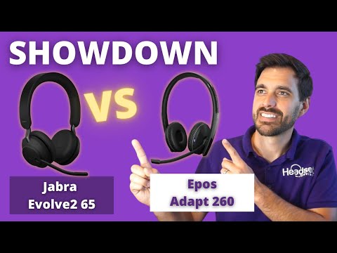 SHOWDOWN Jabra Evolve2 65 Vs. Epos Adapt 260 In-Depth Review -  LIVE MIC + WIRELESS RANGE TEST!