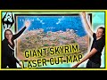We Made A Giant SKYRIM MAP In Honor Of The 10th Anniversary