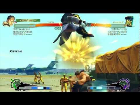 SSF4 AE 2012 - VIiSIiON I Ma (Bison) Vs KaizenMaster (Ryu) - Casuals 04.8.12 - G2