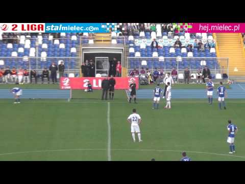 2 liga: Stal Mielec - Nadwiślan Góra 1:1 SKRÓT