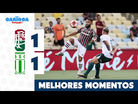 FLUMINENSE 1 X 1 BOAVISTA - MELHORES MOMENTOS - CARIOCA SUPERBET 2025