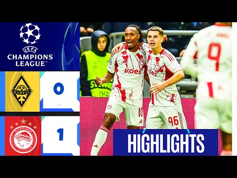 FC Kairat vs Olympiacos (0-1) Highlights Champions League | Қайрат Олимпиакос | Καιράτ - Ολυμπιακός
