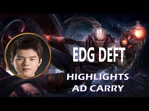 EDG Deft  Lucian vs Ezreal  Highlights SoloQ Ranked Challenge