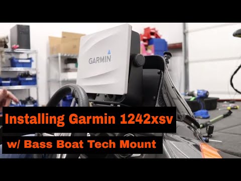 Installing Garmin 1242xsv with Bass Boat Technologies Console Mount