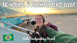 What It’s Like Traveling to Brazil for 36 Hours Alone 🇧🇷✈️ (Country #35)