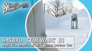 Test HASBRO Star Wars Rogue One - AT-ACT Winter Experiment - 3.75 Inch Review deutsch