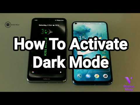 How to Enable Dark Mode On Nokia 7.2 & Honor V20