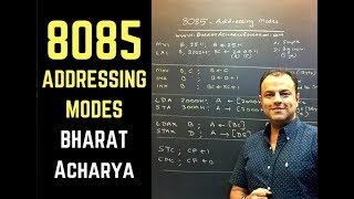 8085 | Addressing Modes | Bharat Acharya Education