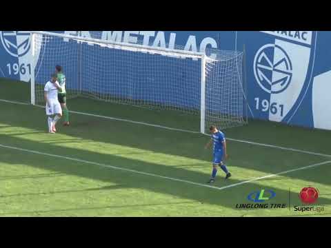 Linglong Tire Super liga 2020/21 - 8.Kolo: METALAC – MLADOST 1:1 (1:0)