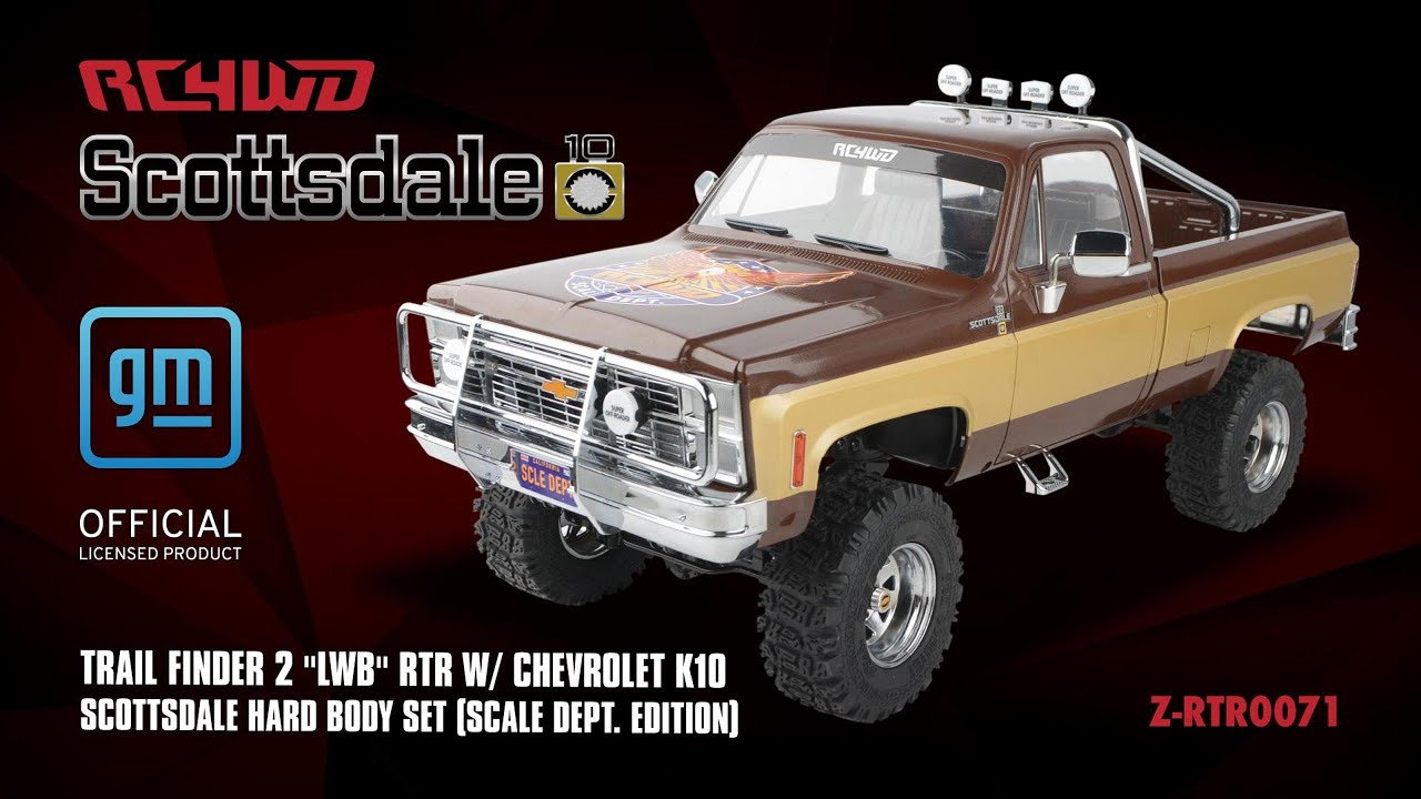 RC4WD Chevrolet K10 Scottsdale 1:10 RTR RC4WD Chevrolet K10 Scottsdale 1:10 RTR