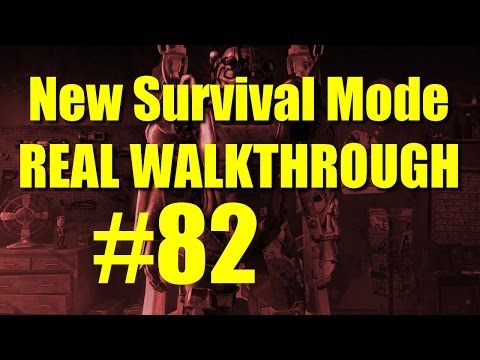 Fallout 4 Survival Mode Walkthrough Part 82 - T-60 Power Armor Repair Components