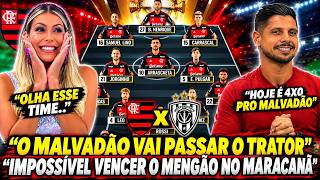"O MALVADÃO VAI ATROPELAR" RENATA FAN E CICINHO REAGIRAM A ESCALAÇÃO "IMPOSSÍVEL GANHAR DESSE TIME"