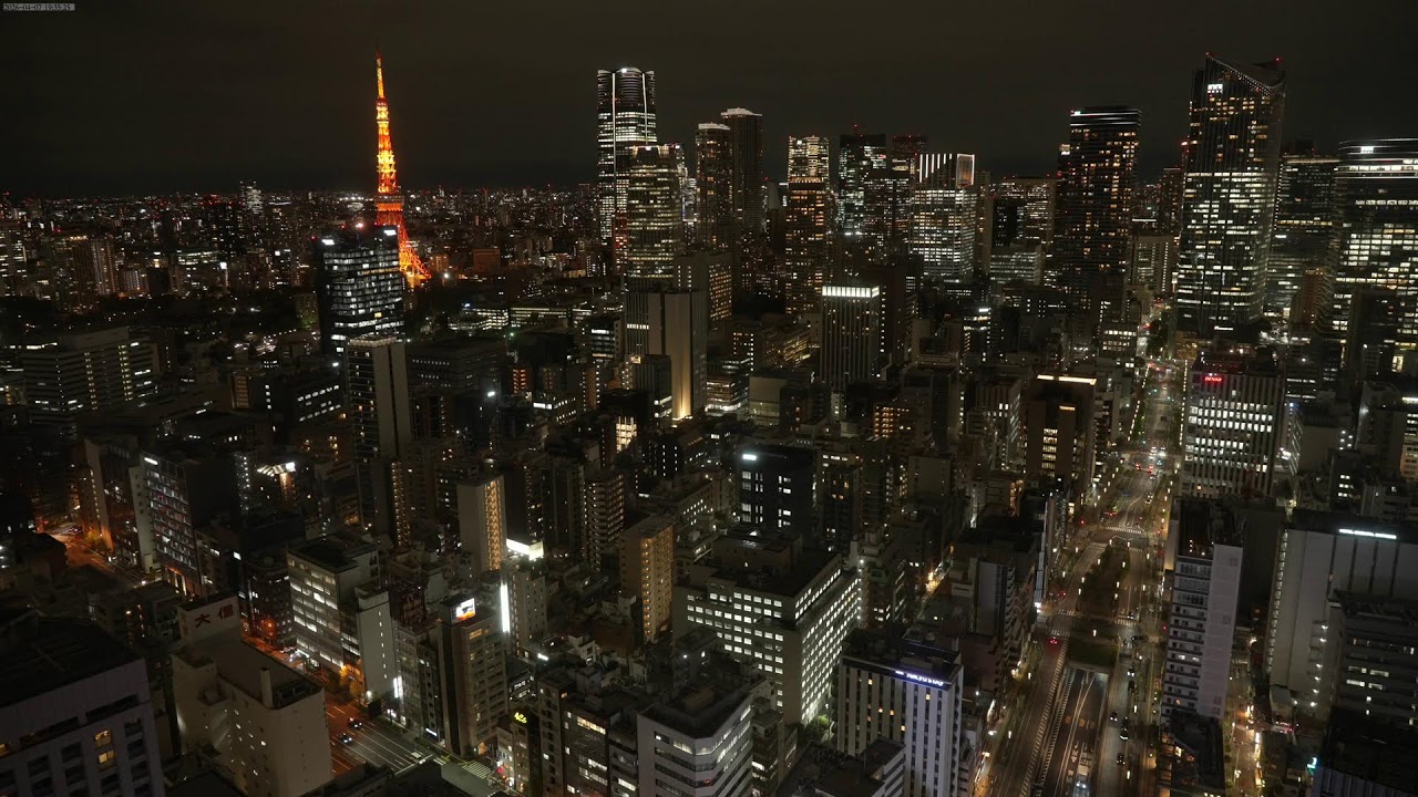 [4K Live] 東京・汐留 ライブカメラ live stream of Shimbashi,Tokyo