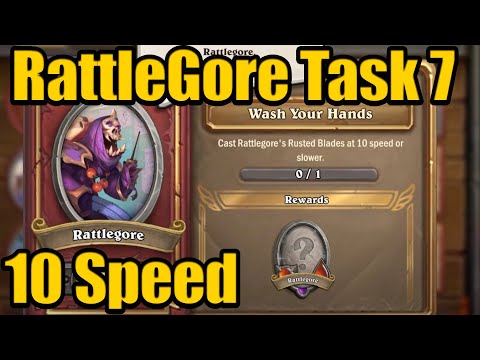 RattleGore Event Task #7: 10 Speed Rusted Blades! - Hearthstone Mercenaries Guide