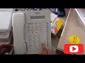 Intercom line Extension Number Programming panasonic Kx Tes-824 Setting.