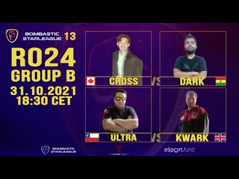 BSL13 - Ro24 Group B - cRoSs, DarK, KwarK, & UltrA - StarCraft Remastered Pro Tournament