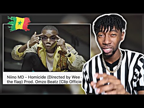 Jamaican Reacts to Sénégal drill🇸🇳 Music! Niino MD - Homicide