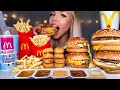 ASMR MOST POPULAR FOOD AT MCDONALDS BIG MAC OREO MCFLURRY NUGGETS CHICKEN SANDWICH FRIES MUKBANG