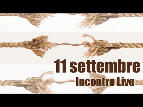Incontro Live Essere un cristiano, 11 settembre 2016