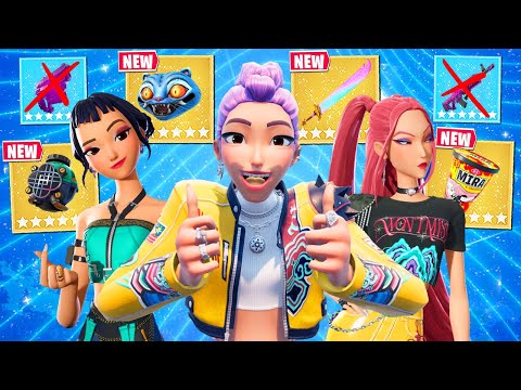 Fortnite's *KPOP DEMON HUNTERS* UPDATE is INSANE
