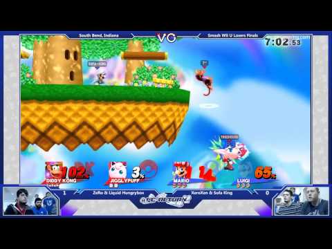 FC Return - XeroXen & Sofa King Vs. ZeRo & Liquid Hungrybox - SSB4 LF - Smash Wii U