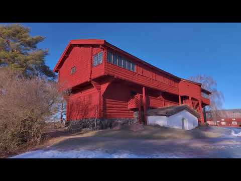 Historic Ice Walk Unveiling 16th century Architecture in Sweden
