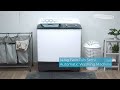 Super General 14 Kg Twin Tub Semi Automatic Washing Machine Efficient Economic And Easy To Use