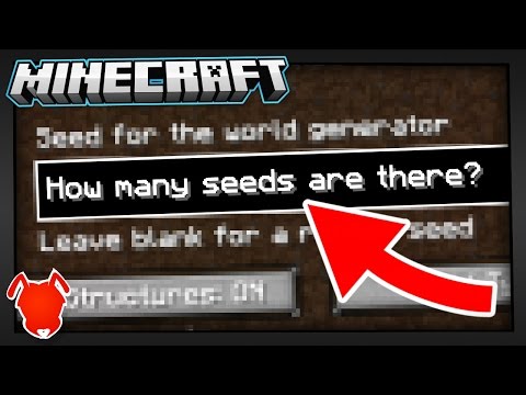 UNBELIEVABLE! COUNTING ALL MINECRAFT SEEDS!