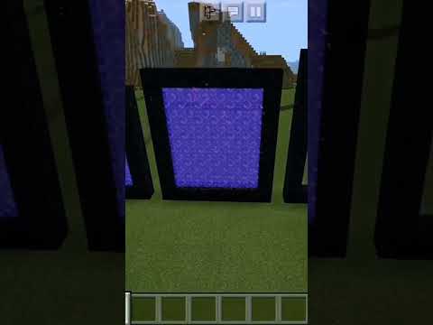EPIC Nether Portal Build in Minecraft!!!