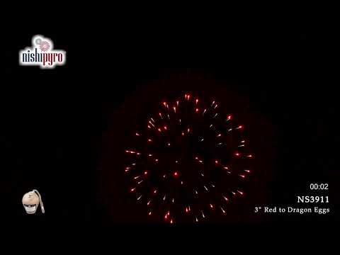 NS3911 - 3" Red to Dragon Eggs