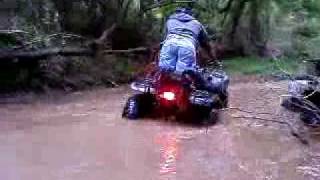 preview picture of video 'Mud Pro 700, Arctic Cat 400, Yamaha 400 @ Aquilla Creek'