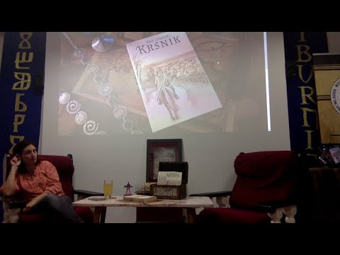 Ana Cerovac - Predstavljanje romana "Krsnik"