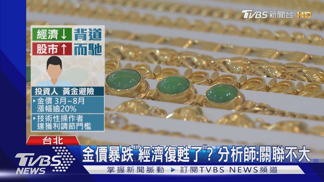 周三金價「暴跌430元」追高套牢? 銀樓仍看漲