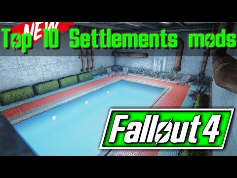 FALLOUT 4 TOP 10 ANOTHER SETTLEMENT HOME PLAYER HOMES MODS