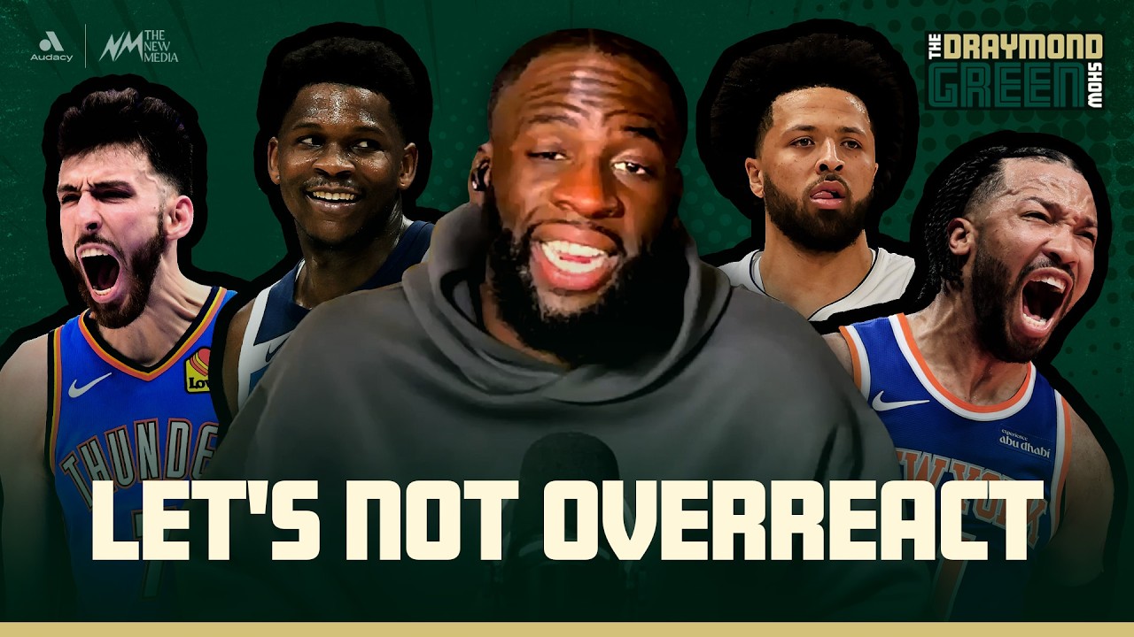Knicks Destroy 76ers, Timberwolves Shock Spurs, Pistons & Thunder Take Game 1: Draymond Green Reacts