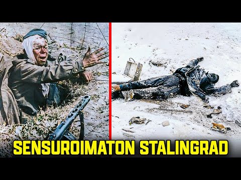 STALINGRAD ILMAN SENSURIA | Päivä, Jolloin Hitlerin Armeija Kaatui | Dokumentti TÄYSIN VÄREISSÄ