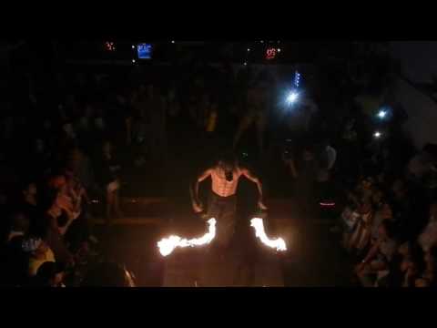 Fire Show la Purga  Halloween 2016