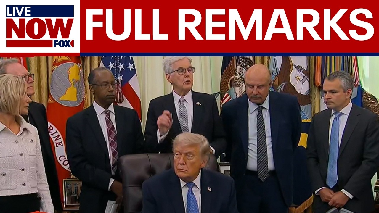 WATCH: President Trump hosts Religious Liberty meeting