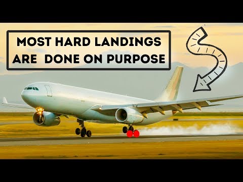 為什麼飛機會故意硬著陸？ (Why Airplanes Make Hard Landings on Purpose)