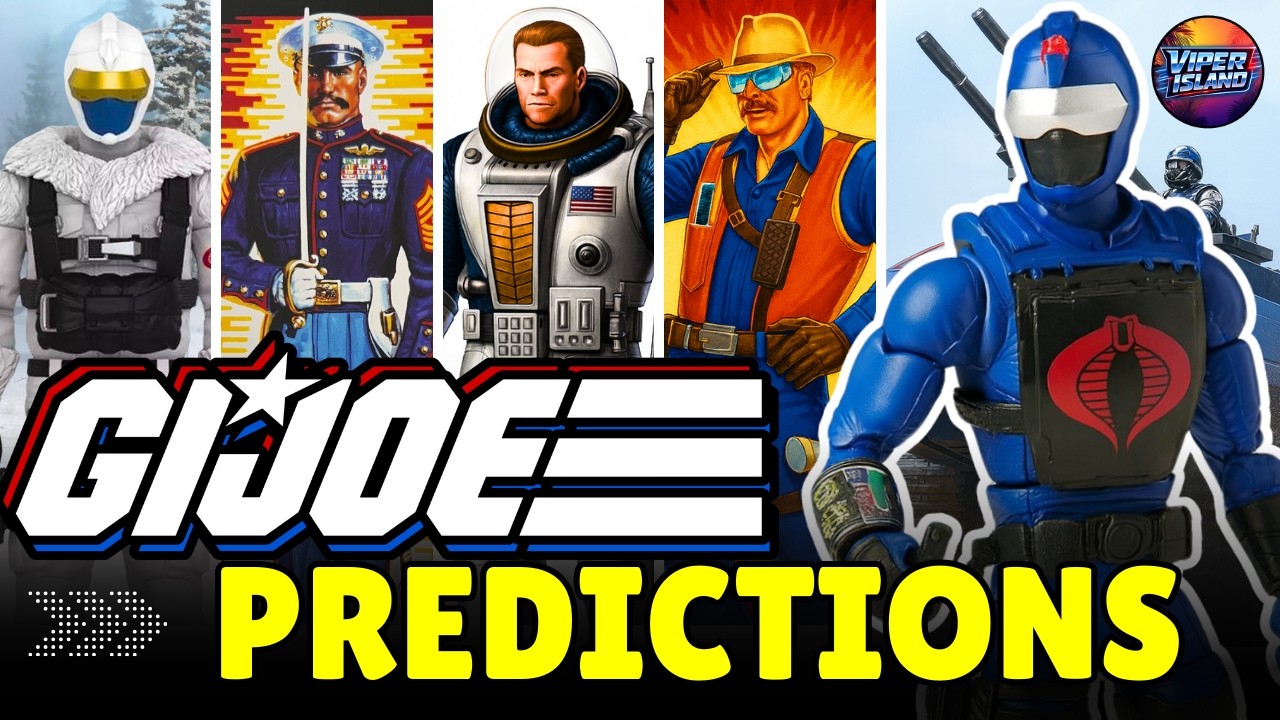 New Figures Revealed! 2026 & 2027 G.I.JOE Classified Predictions! | VIPER ISLAND