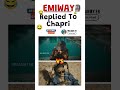EMIWAY BANTAI REPLIED ON MC STAN NUSTA PAISA 😂#emiwaybantai #mcstan #hiphop #rapbattle #bastikahasti